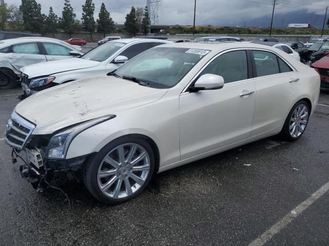 1G6AE5S39D0174796 - 2013 CADILLAC ATS PREMIUM WHITE photo 1