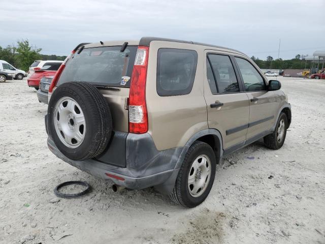 JHLRD68525C017681 - 2005 HONDA CR-V LX TAN photo 3