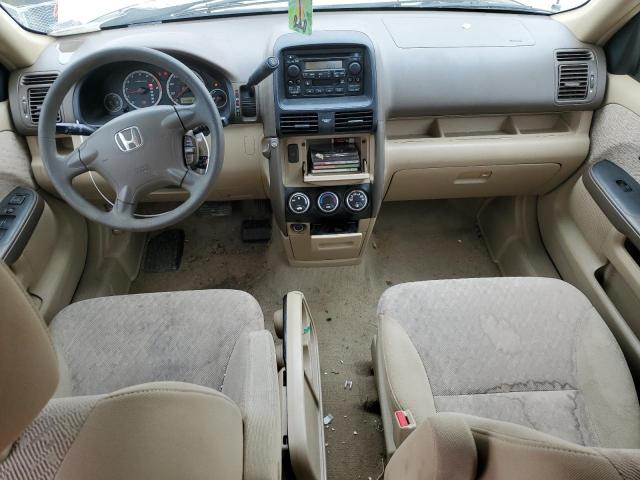 JHLRD68525C017681 - 2005 HONDA CR-V LX TAN photo 8