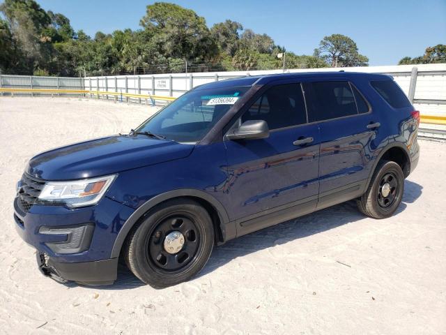 1FM5K8AR4GGB76865 - 2016 FORD EXPLORER POLICE INTERCEPTOR 蓝色 照片 1