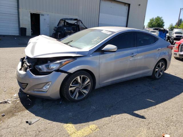 5NPDH4AE5FH616459 - 2015 HYUNDAI ELANTRA SE SILVER photo 1