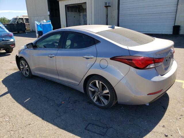 5NPDH4AE5FH616459 - 2015 HYUNDAI ELANTRA SE SILVER photo 2