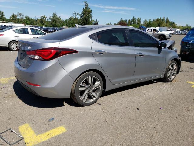 5NPDH4AE5FH616459 - 2015 HYUNDAI ELANTRA SE SILVER photo 3