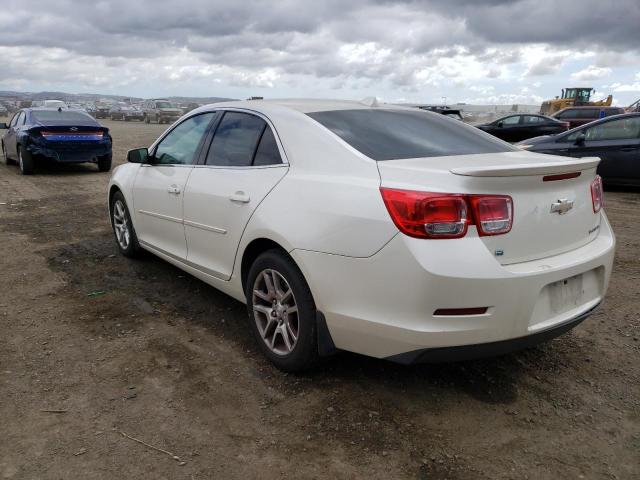 1G11C5SL2EF234041 - 2014 CHEVROLET MALIBU 1LT WHITE photo 2