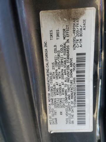 5TEGN92N63Z213486 - 2003 TOYOTA TACOMA DOUBLE CAB PRERUNNER BLACK photo 12