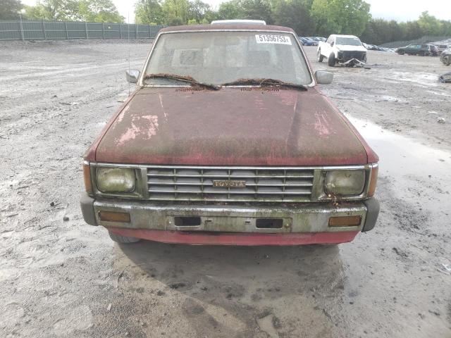 JT4RN56D6F0148274 - 1985 TOYOTA PICKUP XTRACAB RN56 DLX RED photo 5