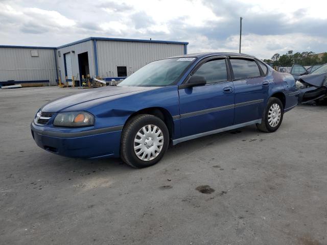 2G1WF52E159316303 - 2005 CHEVROLET IMPALA BLUE photo 1