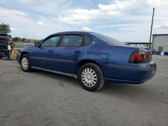 2G1WF52E159316303 - 2005 CHEVROLET IMPALA BLUE photo 2