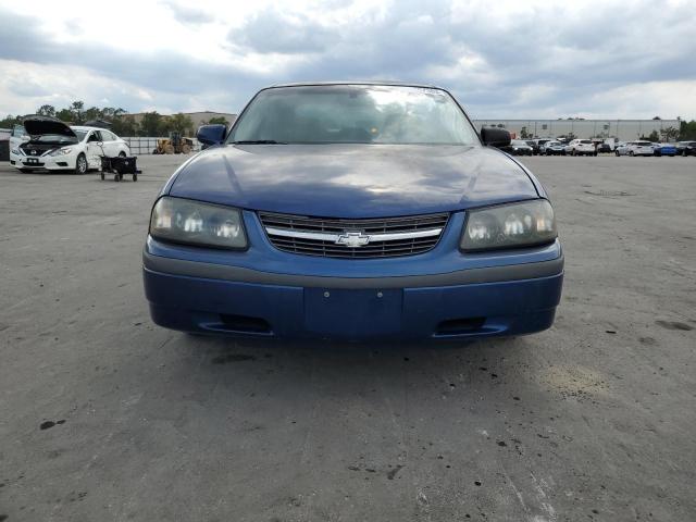 2G1WF52E159316303 - 2005 CHEVROLET IMPALA BLUE photo 5