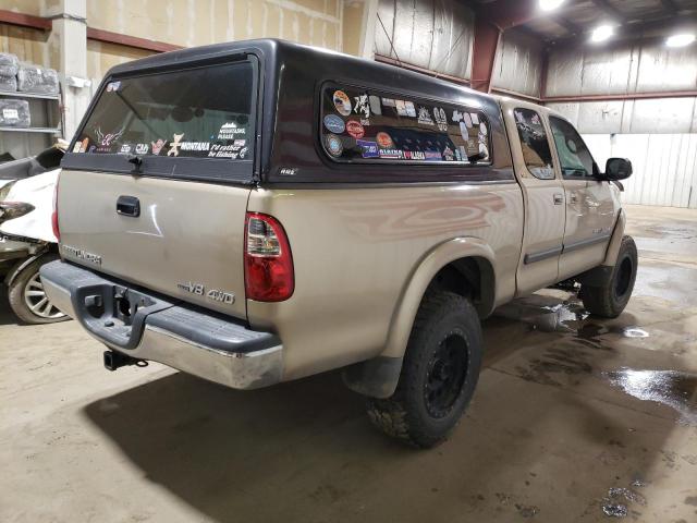 5TBBT44186S476859 - 2006 TOYOTA TUNDRA ACCESS CAB SR5 TAN photo 3