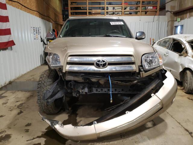 5TBBT44186S476859 - 2006 TOYOTA TUNDRA ACCESS CAB SR5 TAN photo 5