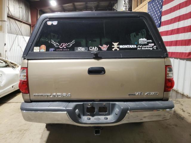 5TBBT44186S476859 - 2006 TOYOTA TUNDRA ACCESS CAB SR5 TAN photo 6