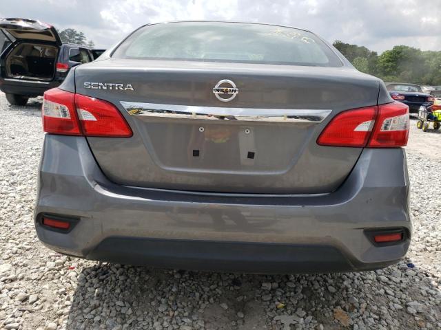 3N1AB7AP3GY221985 - 2016 NISSAN SENTRA S GRAY photo 6