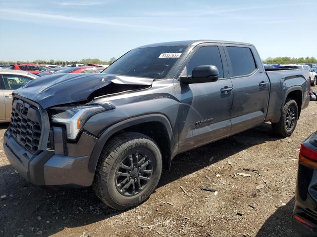 5TFLA5EC0PX010989 - 2023 TOYOTA TUNDRA CREWMAX SR5 GRAY photo 1