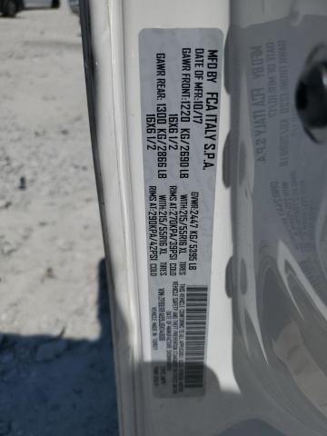 ZFBERFAB9J6K14906 - 2018 RAM PROMASTER WHITE photo 12