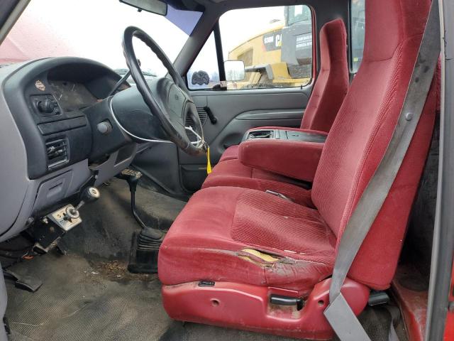 3FTHF26H8VMA69260 - 1997 FORD F250 RED photo 7