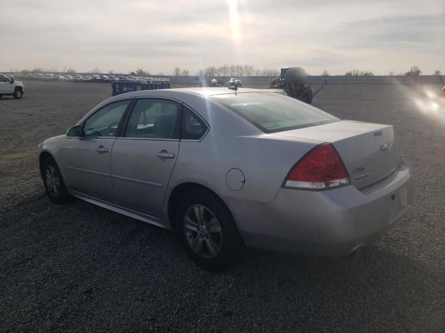 2G1WA5E36D1194558 - 2013 CHEVROLET IMPALA LS Silber Foto 2