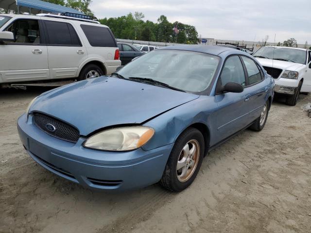 1FAFP53U16A134221 - 2006 FORD TAURUS SE BLUE photo 1