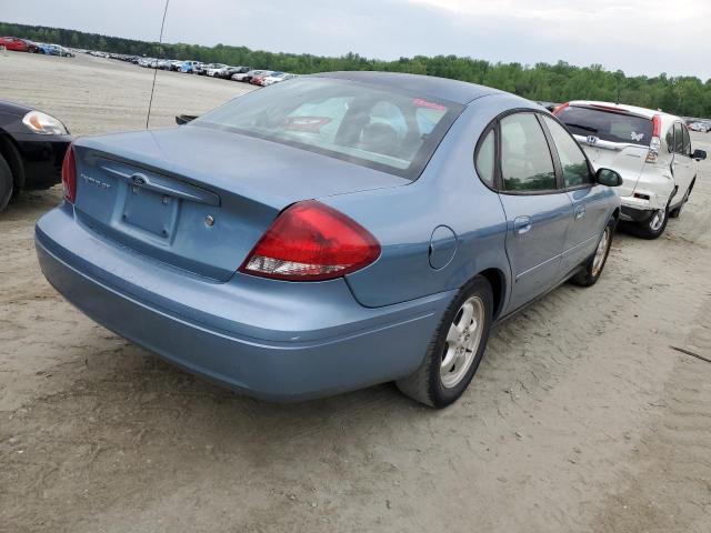 1FAFP53U16A134221 - 2006 FORD TAURUS SE BLUE photo 3