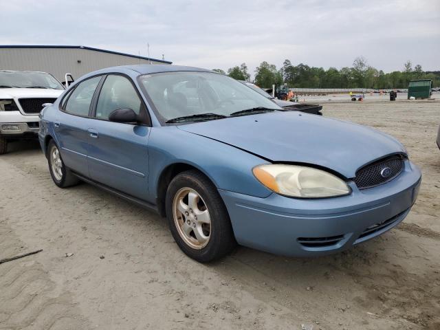 1FAFP53U16A134221 - 2006 FORD TAURUS SE BLUE photo 4