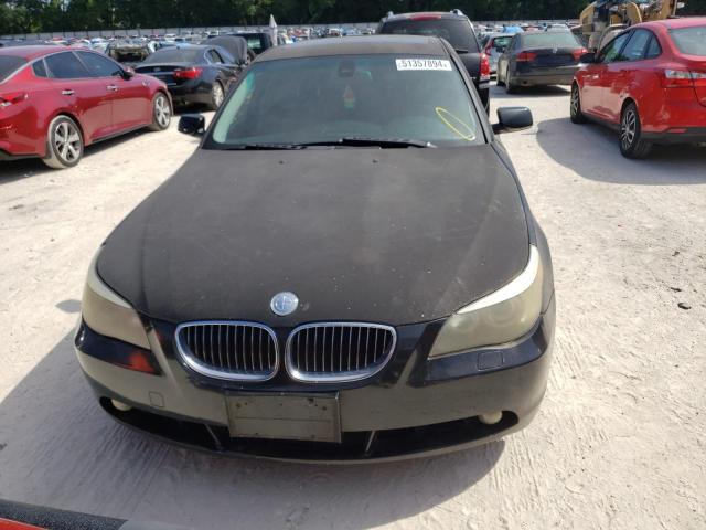 WBANE73557CM45119 - 2007 BMW 530 I BLACK photo 5