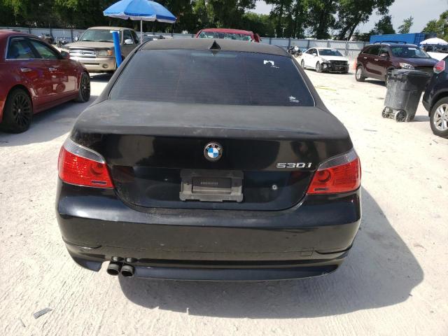 WBANE73557CM45119 - 2007 BMW 530 I BLACK photo 6