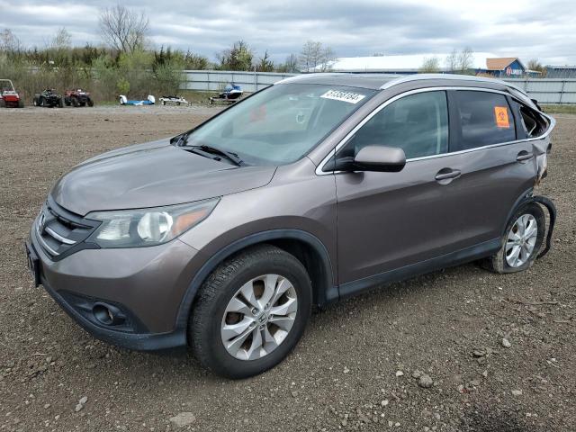 5J6RM4H79DL065187 - 2013 HONDA CR-V EXL SILVER photo 1