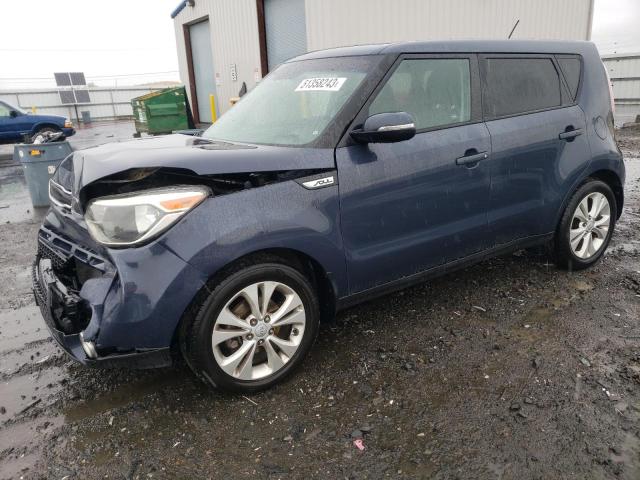 KNDJX3A57G7265592 - 2016 KIA SOUL ! BLUE photo 1