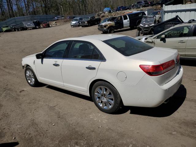 3LNHL2JC2CR828503 - 2012 LINCOLN MKZ WHITE photo 2