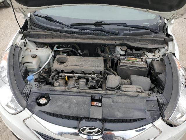 KM8JUCAC7DU634256 - 2013 HYUNDAI TUCSON GLS WHITE photo 11