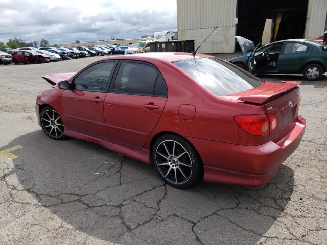 1NXBR32E35Z473993 - 2005 TOYOTA COROLLA CE RED photo 2