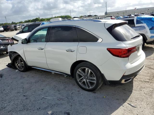 5FRYD3H80HB007027 - 2017 ACURA MDX ADVANCE WHITE photo 2