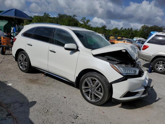 5FRYD3H80HB007027 - 2017 ACURA MDX ADVANCE WHITE photo 4