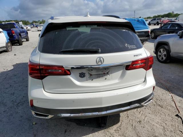 5FRYD3H80HB007027 - 2017 ACURA MDX ADVANCE WHITE photo 6