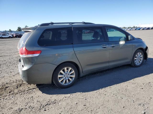 5TDDK3DC2BS020025 - 2011 TOYOTA SIENNA XLE GRAY photo 3