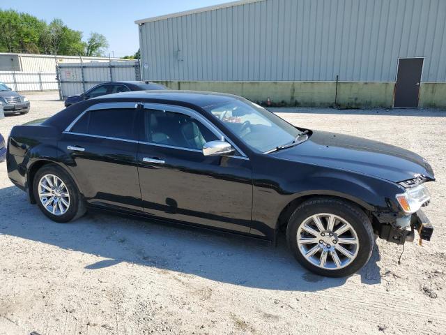 2C3CCAET4CH107960 - 2012 CHRYSLER 300C BLACK photo 4