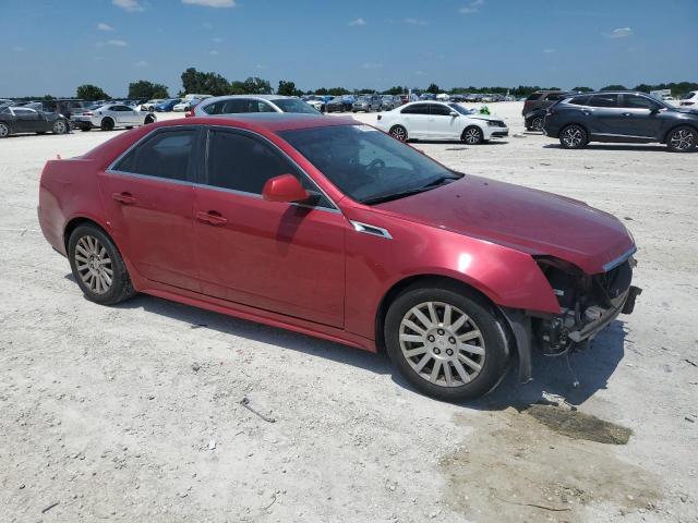 1G6DF5E56D0102977 - 2013 CADILLAC CTS LUXURY COLLECTION RED photo 4