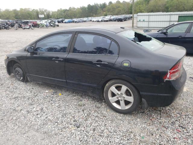 1HGFA16948L006916 - 2008 HONDA CIVIC EXL BLACK photo 2