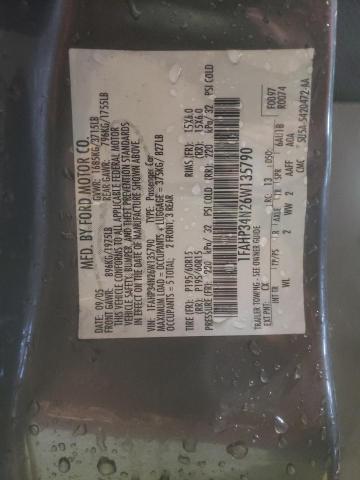 1FAHP34N26W135790 - 2006 FORD FOCUS ZX4 CHARCOAL photo 13