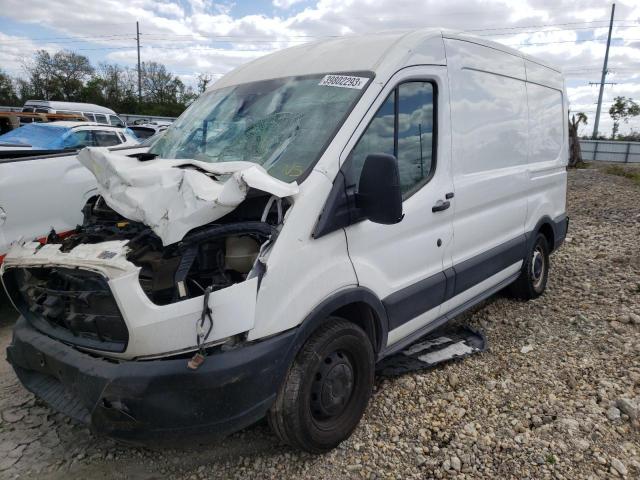 1FTYE1CM2KKA66646 - 2019 FORD TRANSIT T-150 WHITE photo 1