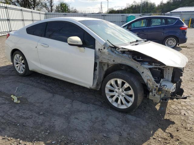 2HGFG3B55CH545936 - 2012 HONDA CIVIC LX WHITE photo 4