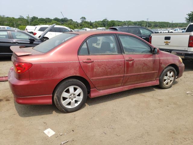 1NXBR32E44Z223158 - 2004 TOYOTA COROLLA CE BURGUNDY photo 3