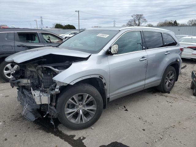 5TDJKRFHXES020129 - 2014 TOYOTA HIGHLANDER XLE Gümüş foto 1