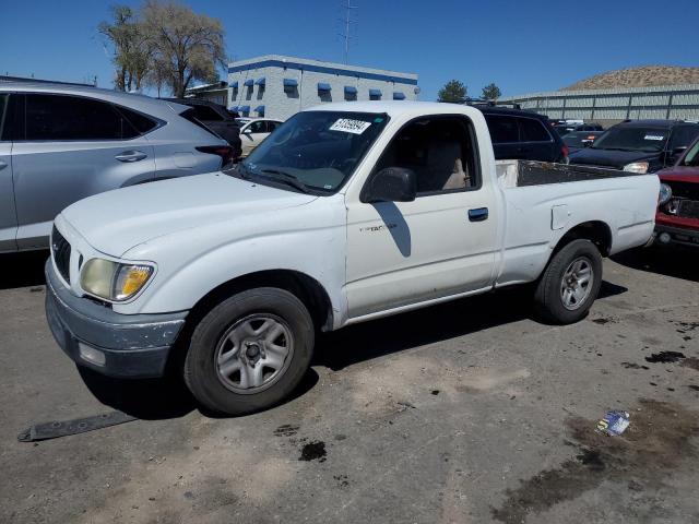 5TENL42N41Z849613 - 2001 TOYOTA TACOMA WHITE photo 1