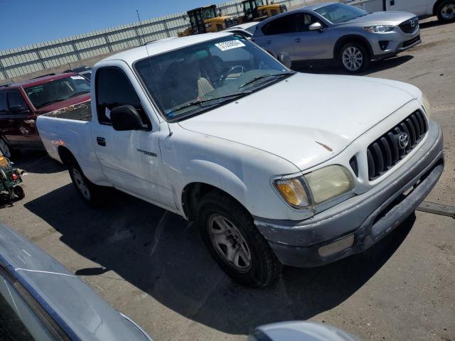 5TENL42N41Z849613 - 2001 TOYOTA TACOMA WHITE photo 4