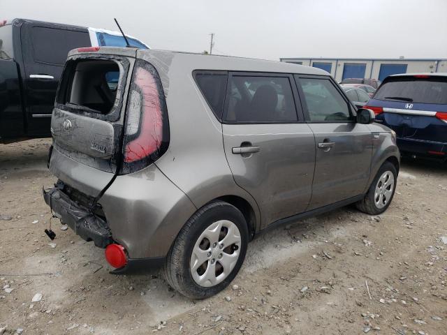 KNDJN2A24E7074943 - 2014 KIA SOUL GRAY photo 3