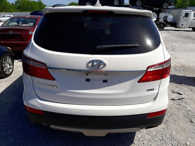 KM8SMDHF4GU133999 - 2016 HYUNDAI SANTA FE SE WHITE photo 6