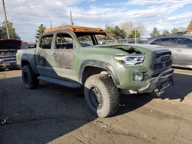 3TYCZ5AN1MT050407 - 2021 TOYOTA TACOMA DOUBLE CAB GREEN photo 4