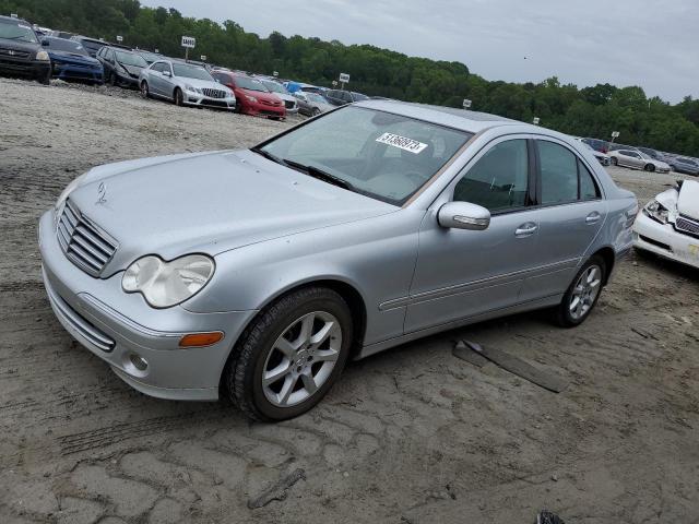 WDBRF92H97F924780 - 2007 MERCEDES-BENZ C 280 4MATIC SILVER photo 1