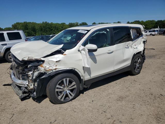 5FNYF5H55JB002831 - 2018 HONDA PILOT EXL WHITE photo 1